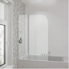 Шторка для ванны 100 см Grossman GR-101 прозрачное