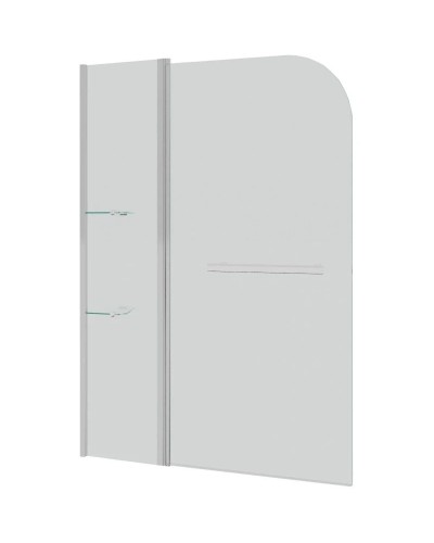 Шторка для ванны 110 см Grossman GR-101/1 прозрачное