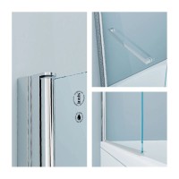 Шторка для ванны 75 см IDDIS Slide SLI5CS7i90 прозрачное