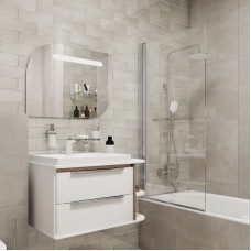 Шторка для ванны 75 см IDDIS Slide SLI5CS7i90 прозрачное