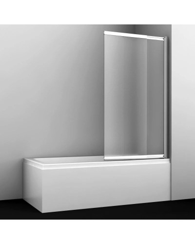 Шторка для ванны 100 см WasserKRAFT Main 41S02-100 RM матовый