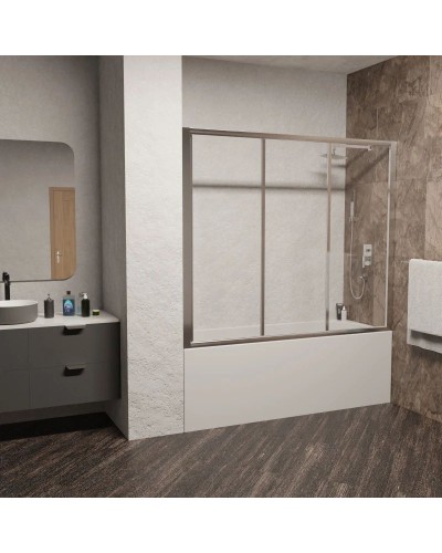 Шторка для ванны 170 см RGW SC-41 Screens 04114117-11 прозрачное