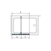 Шторка для ванны 88 см RGW SC-47 B Screens 41114709-14 прозрачное