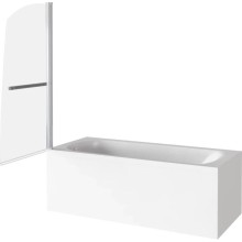 Шторка для ванны 80 см Good Door Screen R-HT-80-C-CH прозрачное