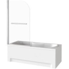 Шторка для ванны 80 см Good Door Screen H-HT-80-C-CH прозрачное