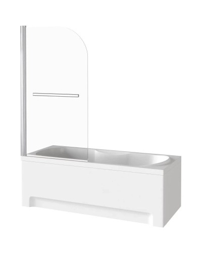 Шторка для ванны 80 см Good Door Screen H-HT-80-C-CH прозрачное