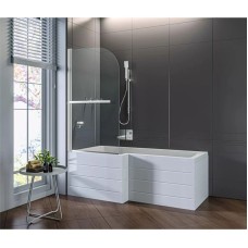 Шторка для ванны 80 см Good Door Screen H-HT-80-C-CH прозрачное