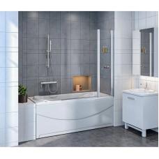 Шторка для ванны 100 см Good Door Screen HS-100-C-CH прозрачное