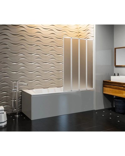 Шторка для ванны 100 см Good Door Screen GR4-100-G-WE прозрачное