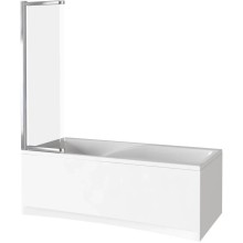 Шторка для ванны 80 см Good Door Screen SLR-80-C-CH прозрачное