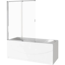 Шторка для ванны 100 см Good Door Screen SL-100-C-CH прозрачное