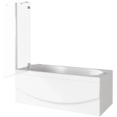 Шторка для ванны 100 см Good Door Screen 2H-100-C-CH прозрачное