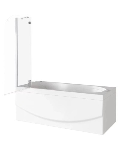 Шторка для ванны 100 см Good Door Screen 2H-100-C-CH прозрачное