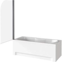 Шторка для ванны 80 см Good Door Screen H-80-C-B прозрачное