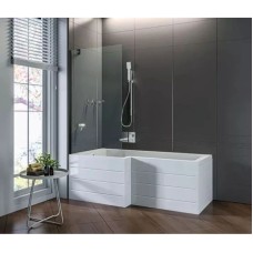 Шторка для ванны 90 см Good Door Screen BS-90-C-В прозрачное