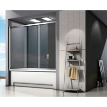 Шторка для ванны 130 см Good Door Screen WTW-130-C-CH прозрачное