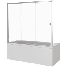 Шторка для ванны 130 см Good Door Screen WTW-130-C-CH прозрачное