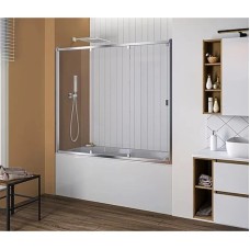 Шторка для ванны 150 см Good Door Screen WTW-150-C-CH прозрачное