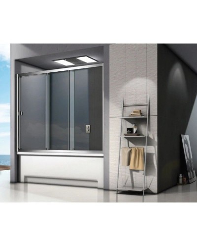 Шторка для ванны 160 см Good Door Screen WTW-160-C-CH прозрачное