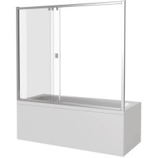 Шторка для ванны 160 см Good Door Screen WTW-160-C-CH прозрачное