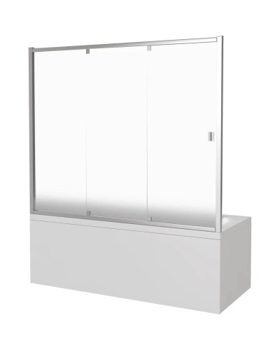 Шторка для ванны 130 см Good Door Screen WTW-130-G-CH grape