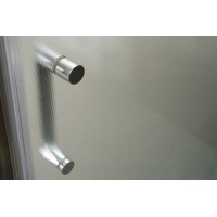 Шторка на ванну BelBagno Uno 170 UNO-VF-2-170/145-P-Cr профиль Хром стекло рифленое