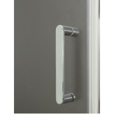 Шторка на ванну BelBagno Uno 170 UNO-VF-2-170/145-P-Cr профиль Хром стекло рифленое