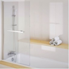 Шторка на ванну Excellent Actima 900 73 KAAC.1609.730.LP профиль Хром стекло прозрачное