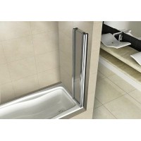 Шторка на ванну Good Door Screen 120х140 GR5-120-C-CH профиль Хром стекло прозрачное