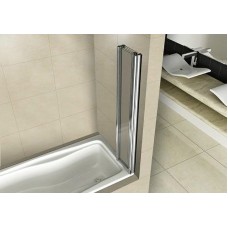 Шторка на ванну Good Door Screen 120х140 GR5-120-C-CH профиль Хром стекло прозрачное