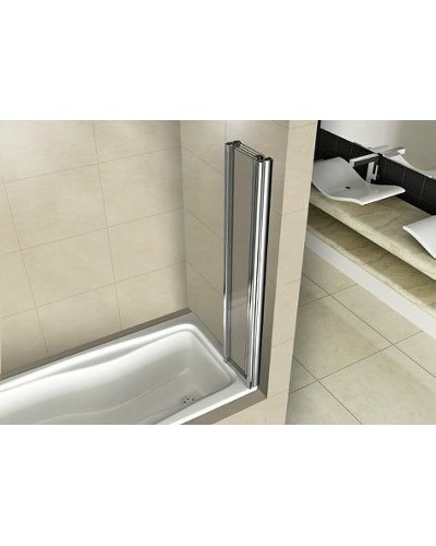 Шторка на ванну Good Door Screen 120х140 GR5-120-C-CH профиль Хром стекло прозрачное