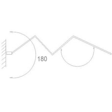 Шторка на ванну Good Door Screen 120х140 GR5-120-C-CH профиль Хром стекло прозрачное