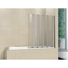 Шторка на ванну Good Door Screen 120х140 GR5-120-C-CH профиль Хром стекло прозрачное