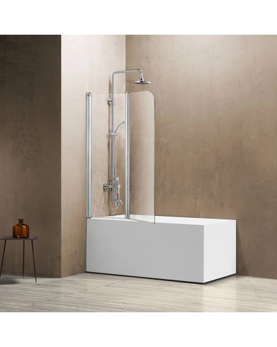 Шторка для ванны 114 см Vincea VSB-12114CL прозрачное