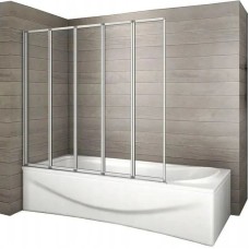 Шторка для ванны 120 см Rea Idea REA-W0850 прозрачное