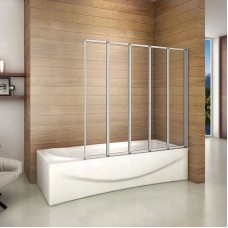 Шторка для ванны 120 см Rea Idea REA-W0850 прозрачное
