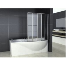 Шторка для ванны 120 см Rea Idea REA-W0850 прозрачное