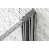 Шторка для ванны 120 см Rea Idea REA-W0850 прозрачное