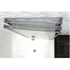 Шторка для ванны 120 см Rea Idea REA-W0850 прозрачное