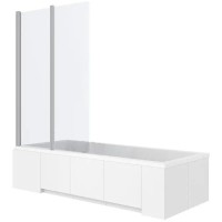 Шторка для ванны 80 см Rea Agat REA-W0700 прозрачное