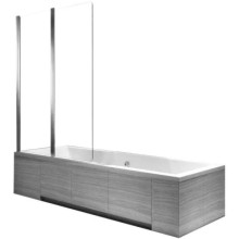 Шторка для ванны 80 см Rea Agat REA-W0700 прозрачное