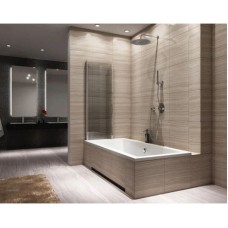 Шторка для ванны 100 см Rea Agat REA-W0300 прозрачное