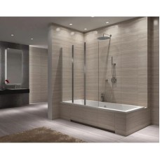 Шторка для ванны 120 см Rea Agat REA-W0301 прозрачное