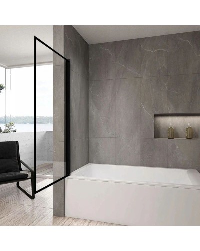 Шторка для ванны 70 см Rea Lagos REA-K7632 прозрачное