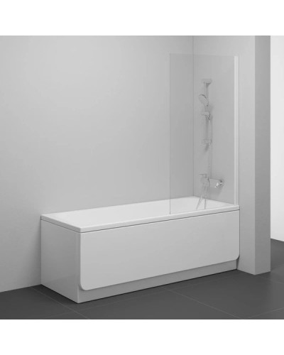 Шторка для ванны 80 см Ravak NVS1 7O840100Z1 прозрачное