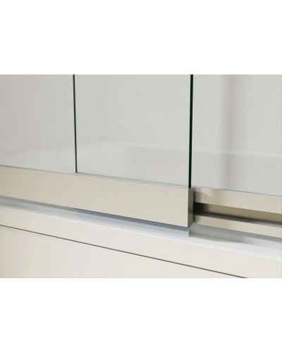 Шторка для ванны 99 см Vincea VSB-1E100CLGM прозрачное