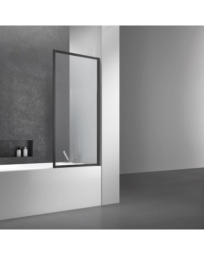 Шторка для ванны 70 см Vincea VSB-41700CLB прозрачное