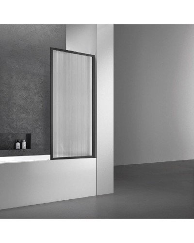 Шторка для ванны 70 см Vincea VSB-41700FLB рифленое