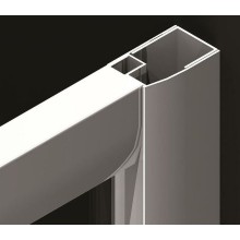 Шторка на ванну Radaway Vesta DWD 160 203160-01 профиль Хром стекло прозрачное