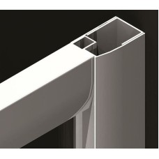 Шторка на ванну Radaway Vesta DWD 160 203160-01 профиль Хром стекло прозрачное